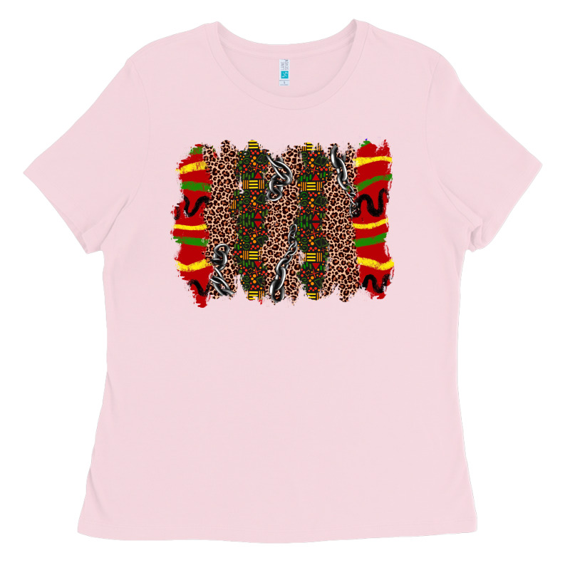 Juneteenth Brushstroke Ladies Tee by Zillion Design Studio | Teevron