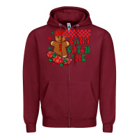 Burgundy can t catch me Zipper Hoodie - MaliasSmallBusiness