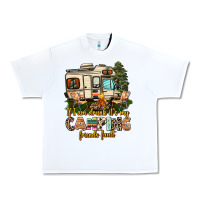 White if i am drunk its my camping friends fault Urban Heavy Tee - AdoDesignShop
