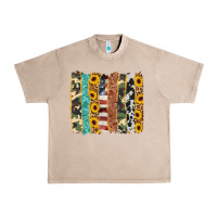 French Oak western brushstroke Urban Heavy Tee - AdoDesignShop
