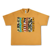 Peanut Butter western brushstroke Urban Heavy Tee - AdoDesignShop