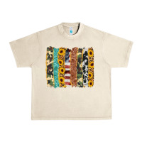 Sandshell western brushstroke Urban Heavy Tee - AdoDesignShop