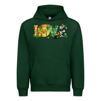 Forest Green Western love St. Patrick's Day p Urban Hoodie - CowGirlArtShop