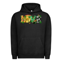 Pigment Black Western love St. Patrick's Day p Urban Hoodie - CowGirlArtShop