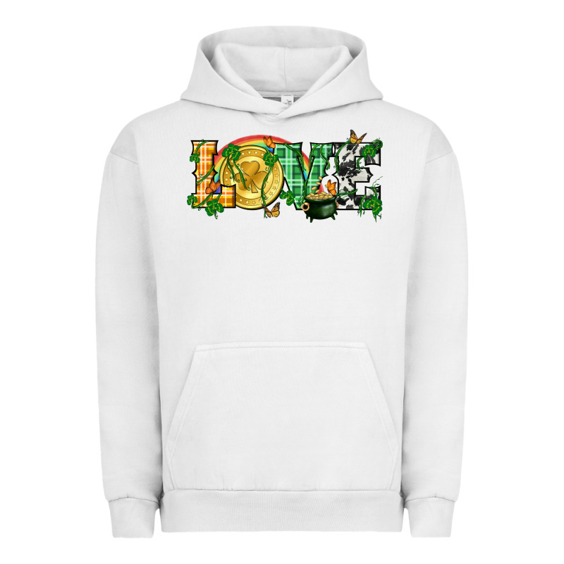 Western Love St. Patrick's Day P Urban Hoodie by CowGirlArtShop | Teevron