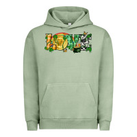 Pigment Oil Green Western love St. Patrick's Day p Urban Hoodie - CowGirlArtShop