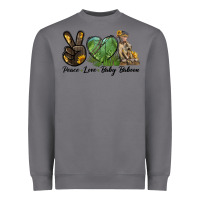 Storm Peace Love Baby Baboon Heavyweight Sweatshirt - LillyAllenDesigns