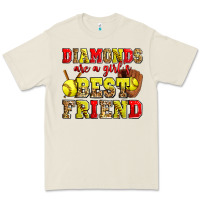 Bone diamonds are a girl's best friend softball Premium Tee - Zillion Design Studio