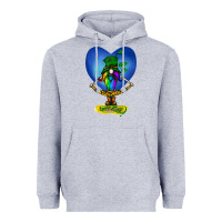 Heather Grey St Patricks Day Gnome Heavyweight Hoodie - Bettercallsaul