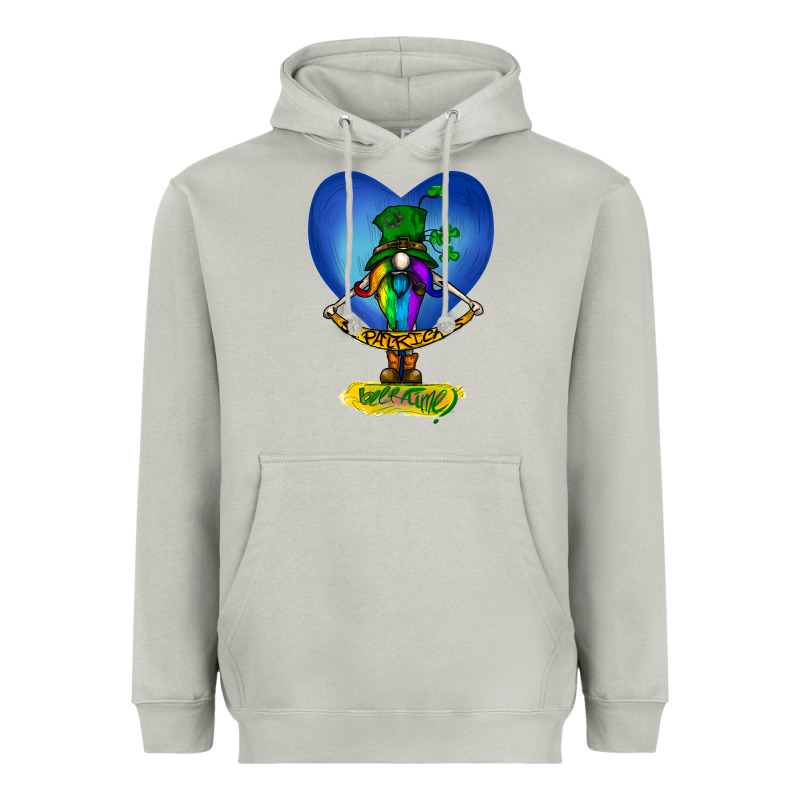 St Patricks Day Gnome Heavyweight Hoodie by Bettercallsaul | Teevron