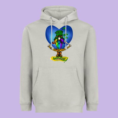 St Patricks Day Gnome Heavyweight Hoodie Designed By Bettercallsaul