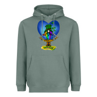 Sage St Patricks Day Gnome Heavyweight Hoodie - Bettercallsaul