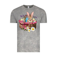 Cloud Rock easter bunny and basket Vintage Tee - AdoDesignShop