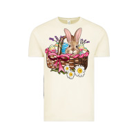 Vintage Arctic easter bunny and basket Vintage Tee - AdoDesignShop