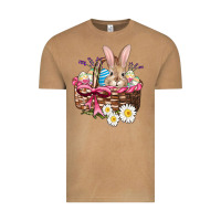 Vintage Camel easter bunny and basket Vintage Tee - AdoDesignShop