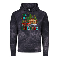 Cloud Black small town christmas church western truck Vintage Hoodie - AdoDesignShop