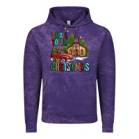 Cloud Purple small town christmas church western truck Vintage Hoodie - AdoDesignShop