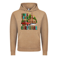 Vintage Coffee small town christmas church western truck Vintage Hoodie - AdoDesignShop