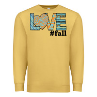 Antique Gold Love Fall Premium Sweatshirt - Bettercallsaul