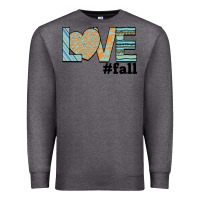 Charcoal Heather Love Fall Premium Sweatshirt - Bettercallsaul