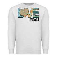Oatmeal Heather Love Fall Premium Sweatshirt - Bettercallsaul