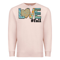 Pale Pink Love Fall Premium Sweatshirt - Bettercallsaul