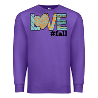 Purple Love Fall Premium Sweatshirt - Bettercallsaul