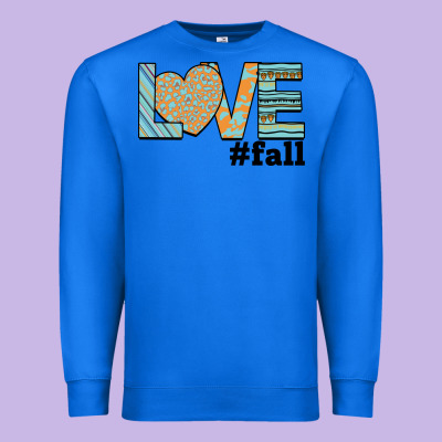 Love Fall Premium Sweatshirt Designed By Bettercallsaul