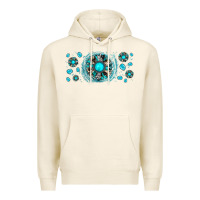 Tofu turquoise gemstone sunflower Premium Hoodie - JahusDesignShop