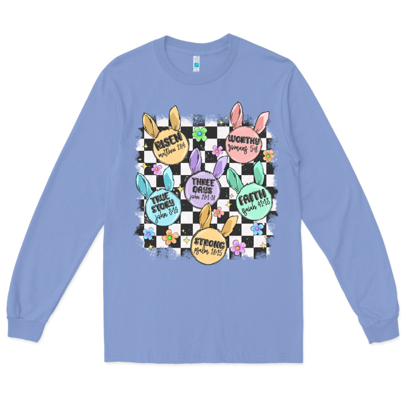Easter Bunny Candy Long Sleeve Tee by MaliasSmallBusiness | Teevron