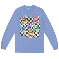 Colony Blue easter bunny candy Long Sleeve Tee - MaliasSmallBusiness
