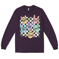 Plum easter bunny candy Long Sleeve Tee - MaliasSmallBusiness