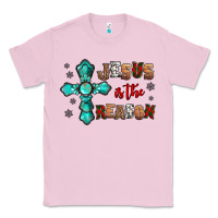 Bubblegum Pink jesus is the reason for this season christmas Classic Tee - Jasminsmagicworld