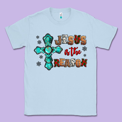 Jesus Is The Reason For This Season Christmas Classic Tee Designed By Jasminsmagicworld