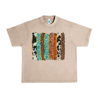 French Oak western brushstroke Urban Heavy Tee - AdoDesignShop