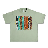 Oil Green western brushstroke Urban Heavy Tee - AdoDesignShop