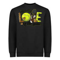 Black for the love of the game tennis Heavyweight Sweatshirt - BarkalooDesign