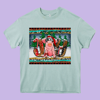 Joy Pig Heavy Core Tee Designed By Ranaportraitstore