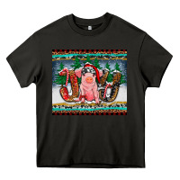 Asphalt joy pig Heavy Core Tee - RanaPortraitStore