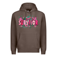 Coffee i am a survivor Premium Hoodie - NancyCooperArtShop