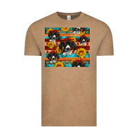 Vintage Coffee western german shorthaired pointer Vintage Tee - Artiststas