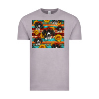 Vintage Zinc western german shorthaired pointer Vintage Tee - Artiststas