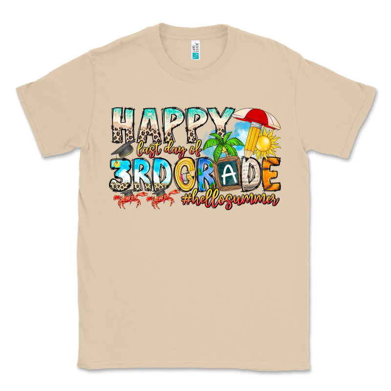 Name Farewell 3rd Grade  Hello Summer Classic Tee by CowhideDigitalArt | Teevron