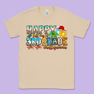 Name Farewell 3rd Grade  Hello Summer Classic Tee Designed By Cowhidedigitalart