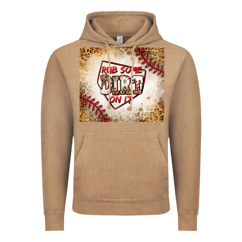 Rub Some Dirt On It Baseball Vintage Hoodie by Jasminsmagicworld | Teevron