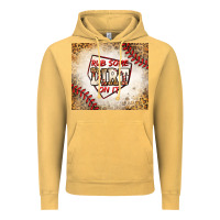 Vintage Mustard rub some dirt on it baseball Vintage Hoodie - Jasminsmagicworld