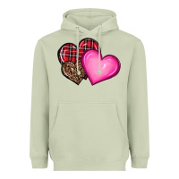 Matcha valentine's day hearts Heavyweight Hoodie - RanaPortraitStore