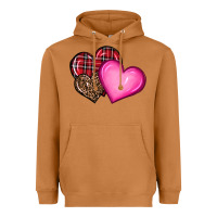 Valentine's Day Hearts Heavyweight Hoodie | Teevron