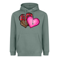 Sage valentine's day hearts Heavyweight Hoodie - RanaPortraitStore