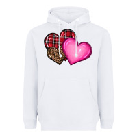 White valentine's day hearts Heavyweight Hoodie - RanaPortraitStore